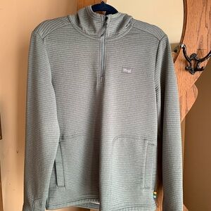 Marsh Wear Men's Gray 1/4 Zip Pullover